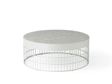 LXT10 - Round steel coffee table by LEOLUX LX - view 3